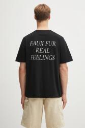 MM6 Maison Margiela pamut póló - fekete XL - answear - 102 990 Ft