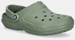 Crocs papucs Classic Lined Clog - zöld Férfi 42/43