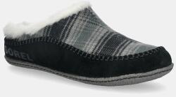 Sorel velúr papucs LANNER RIDGE - fekete Férfi 40