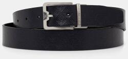Emporio Armani bőr öv - sötétkék Univerzális méret