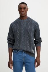 Pepe Jeans pamut pulóver - sötétkék XXL