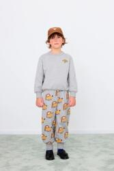 Tinycottons gyerek pamut melegítőnadrág DOGS SWEATPANT - szürke 140