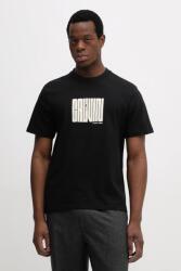 Calvin Klein pamut póló - fekete L - answear - 20 990 Ft