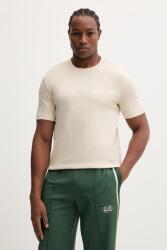 EA7 Emporio Armani pamut póló - bézs XL - answear - 29 990 Ft