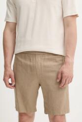 Samsoe Samsoe vászon rövidnadrág SMITH - bézs M