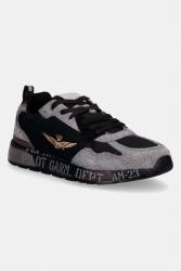 Aeronautica Militare sportcipő FURRY SNEAKERS - fekete Férfi 40