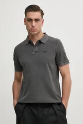 JOOP! férfi póló pamut elasztánnal - szürke S - answear - 20 990 Ft