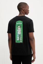 Iceberg pamut póló - fekete S - answear - 41 990 Ft