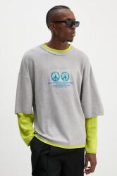 BLUEMARBLE gyapjú pulóver - szürke L