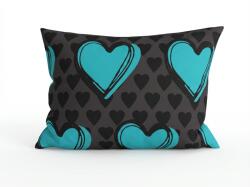  Mikroszálas párnahuzat KASUGA 50x70 cm, türkiz