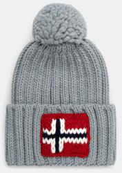 Napapijri sapka gyapjú keverékből Semiury 5 - szürke Univerzális méret