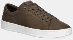 Calvin Klein bőr sportcipő LOW TOP LACE UP NU - barna Férfi 44