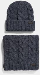 Barbour sapka és sál - sötétkék Univerzális méret - answear - 23 690 Ft