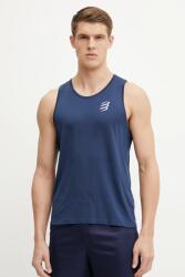 Compressport futós póló Singlet - kék L
