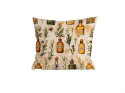  Mikroszálas párnahuzat APOTHECARY 45x45 cm, krém színű