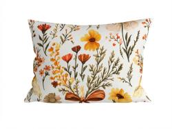  Mikroszálas párnahuzat FLORAL RIBBON 50x70 cm, krém színű