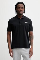 Napapijri pamut póló SMALL BOX - fekete L