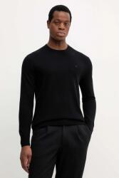 Calvin Klein pulóver férfi gyapjú - fekete XS - answear - 22 990 Ft