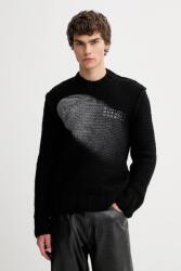 MM6 Maison Margiela gyapjú pulóver - fekete S - answear - 96 990 Ft