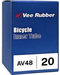 Vee Rubber 47/54-406 20x1, 75/2, 125 AV48 Vee Rubber kerékpár tömlő