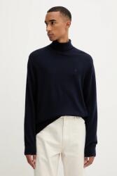 Calvin Klein gyapjú pulóver - sötétkék M - answear - 25 990 Ft