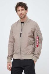 Alpha Industries bomber dzseki - bézs M