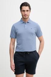 Hackett London pamut póló - kék M - answear - 25 990 Ft