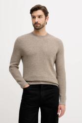 Sisley pulóver gyapjúkeverékből - bézs M - answear - 21 790 Ft