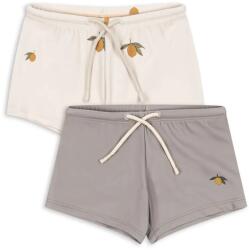 Konges Sløjd gyerek fürdőnadrág 2 PACK ASTER SWIM PANTS GRS - bézs 98