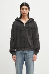 Daily Paper pamut melegítőfelső Garment Wash Jacket - fekete XL