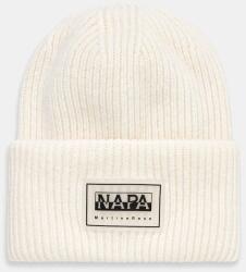 Napapijri gyapjú sapka Napapijri x Martine Rose - bézs Univerzális méret