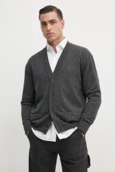 Bally kasmír kardigán - szürke M