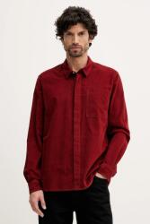 Barbour kordbársony ing Haltcliff - piros XL