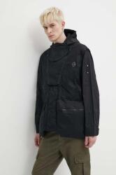 A-cold-wall* pamut kabát Cargo Storm Jacket - fekete XL