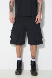 Marcelo Burlon rövidnadrág Cross Nylon Cargo Shorts - fekete M