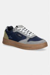 Aeronautica Militare bőr sportcipő SNEAKERS - sötétkék Férfi 42