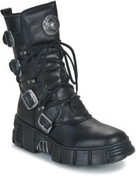 New Rock Ghete Femei M-WALL New Rock Negru 41