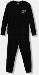 CR7 Cristiano Ronaldo gyerek pamut pizsama - fekete 116