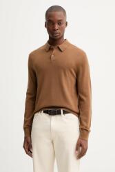 Calvin Klein gyapjú pulóver - barna S