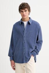 American Vintage kordbársony ing - kék XL