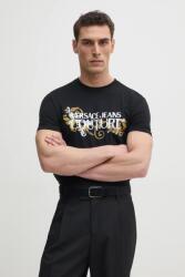 Versace Jeans Couture pamut póló - fekete L - answear - 62 990 Ft