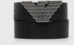 Emporio Armani bőr öv - fekete Univerzális méret