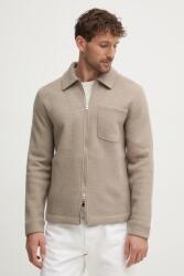 Samsoe Samsoe gyapjú ingkabát - bézs S