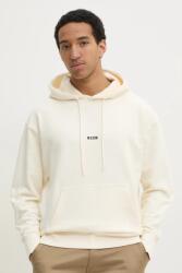 MSGM pamut melegítőfelső - bézs XL - answear - 68 990 Ft