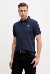 Hackett London pamut póló - sötétkék XL - answear - 26 990 Ft