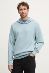 Calvin Klein kapucnis melegítőfelső férfi pamuttal - türkiz S - answear - 20 990 Ft