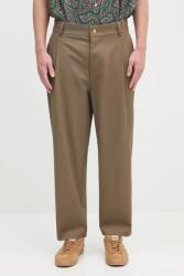 Drôle de Monsieur nadrág Le Pantalon Cropped Twill - bézs M