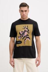 Paul Smith pamut póló - fekete M - answear - 72 990 Ft