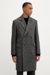 Barena Venezia gyapjú kabát Capospalla Gazabin - szürke 50