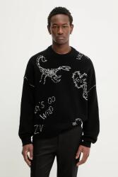 Zadig&Voltaire gyapjú pulóver - fekete M/L